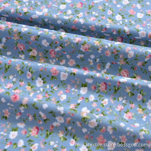 Okeo Impression personnalisée Cotton Liberty Fabric pour robes